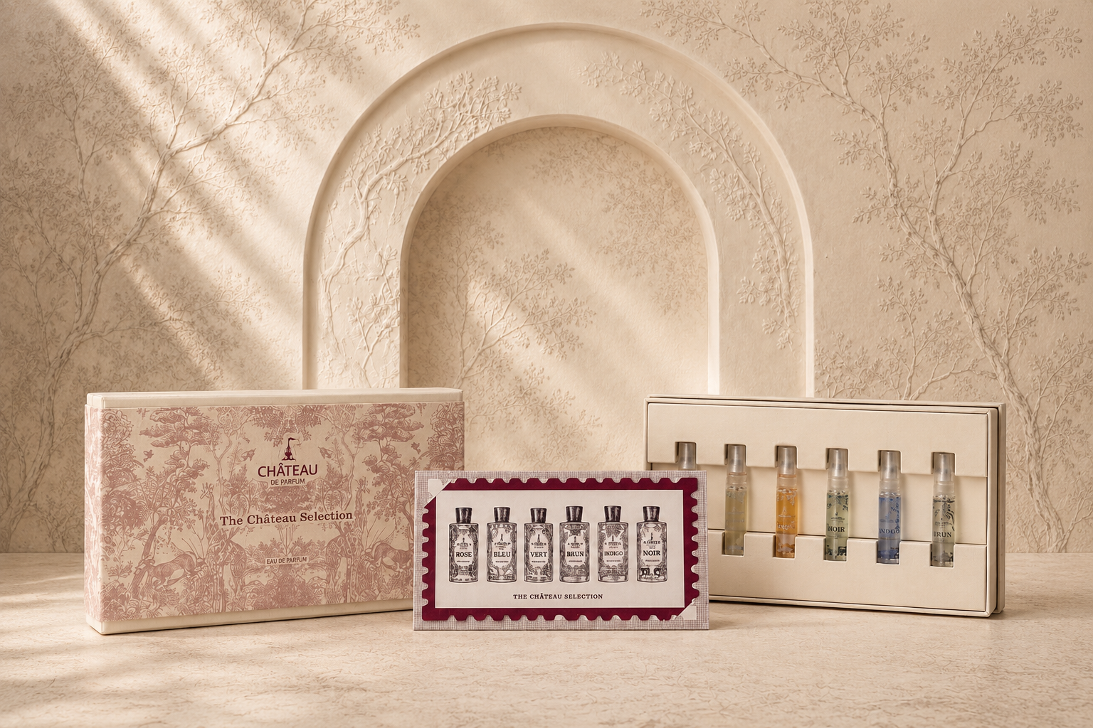 The Discovery Set — coffret and stamp card